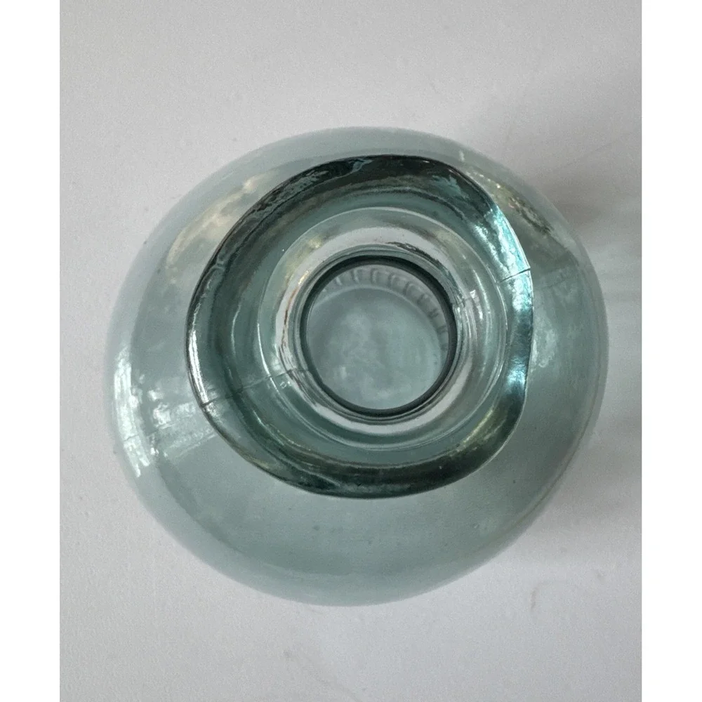 Bubble Glass Vase Demijohn Onion Simplicity Vase 100% Recycled Eco Friendly‎